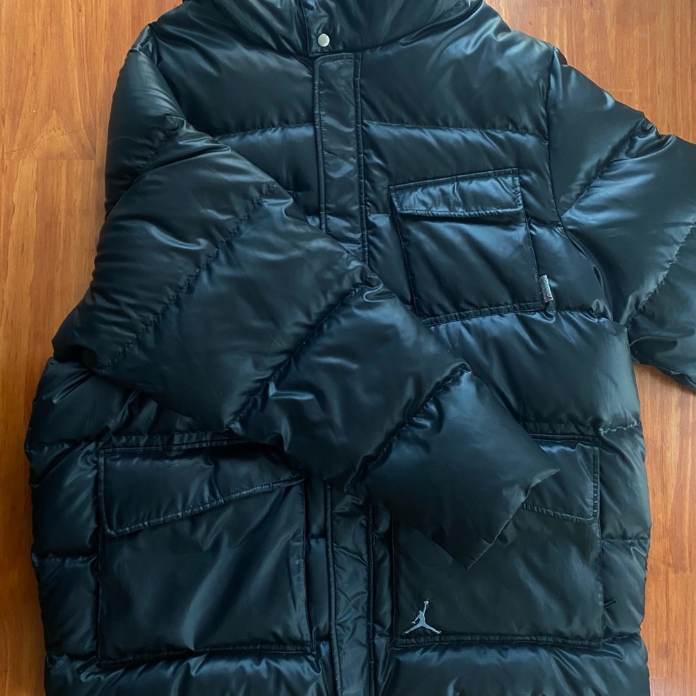 Black Jordan Down Jacket